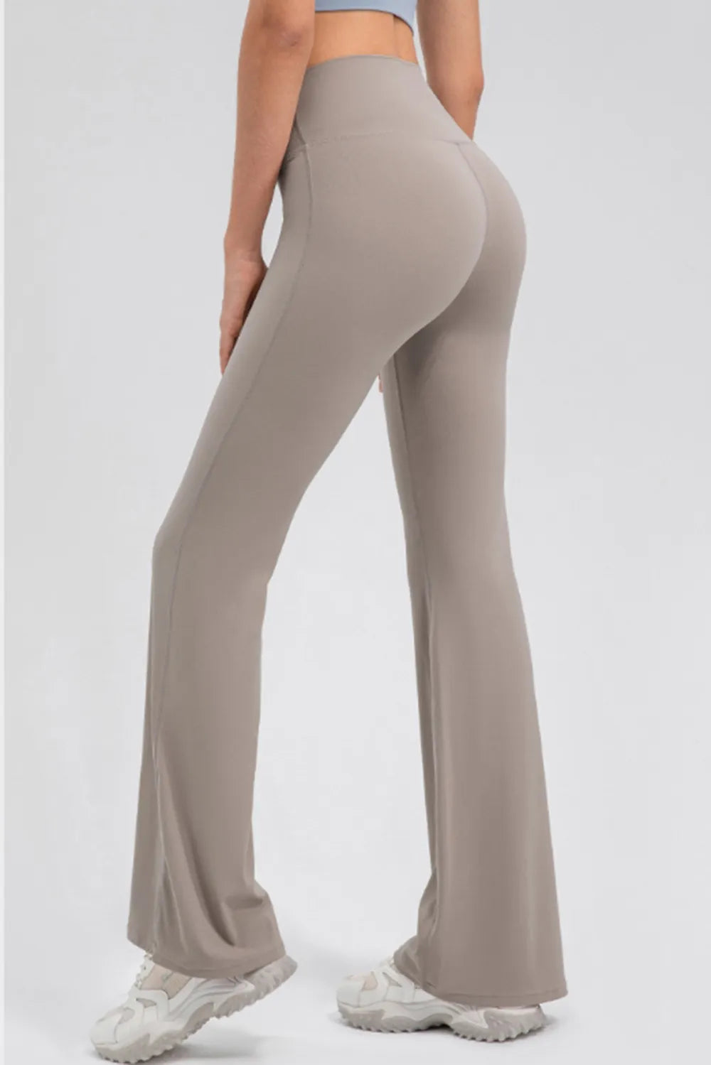 High Waist Straight Active Pants – Trendsi | ClozArt