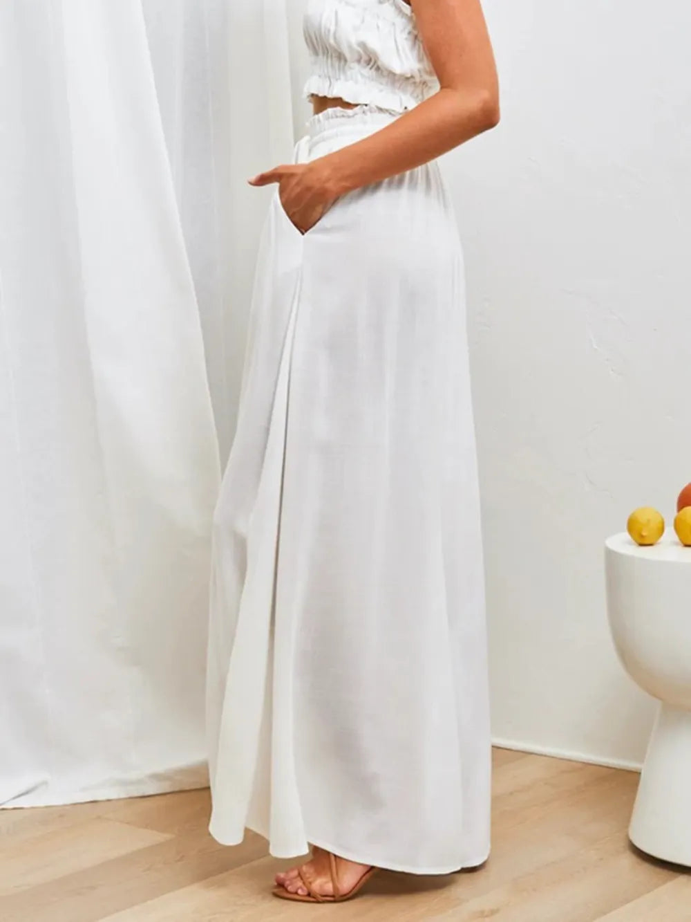 High Waist Wide Leg Pants – Trendsi | ClozArt