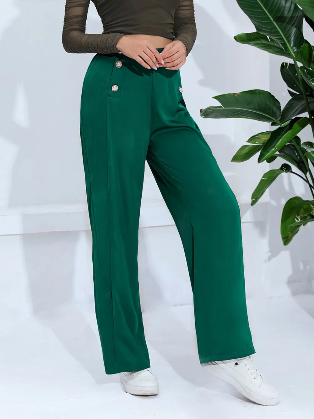 Wide Leg Pants – Trendsi | ClozArt