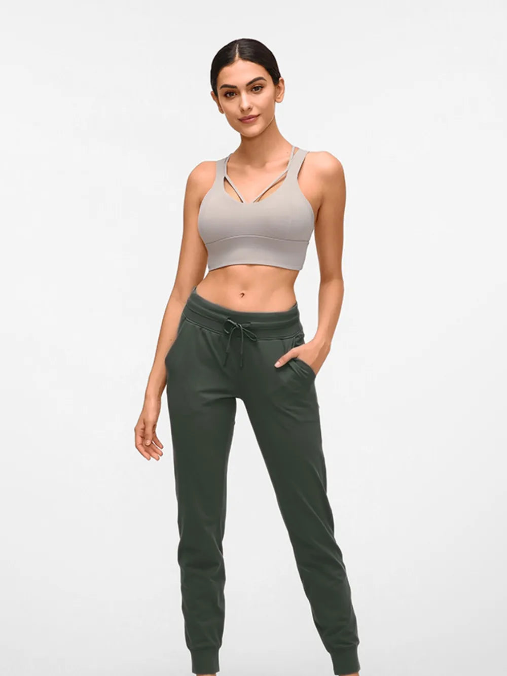 Millennia Double Take Tied Joggers with Pockets – Trendsi | ClozArt
