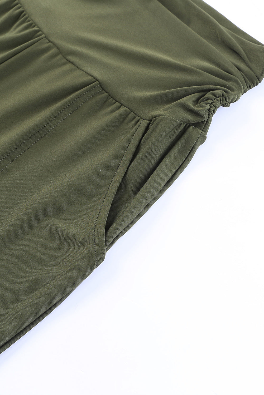 High-Rise Wide Waistband Joggers – Trendsi | ClozArt