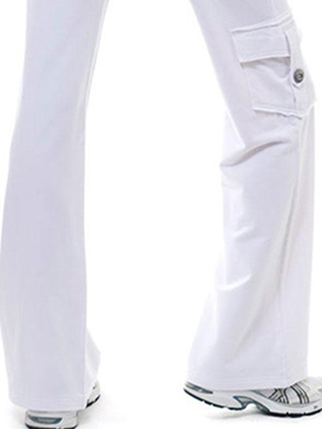 Mid Waist Pants with Pockets – Trendsi | ClozArt