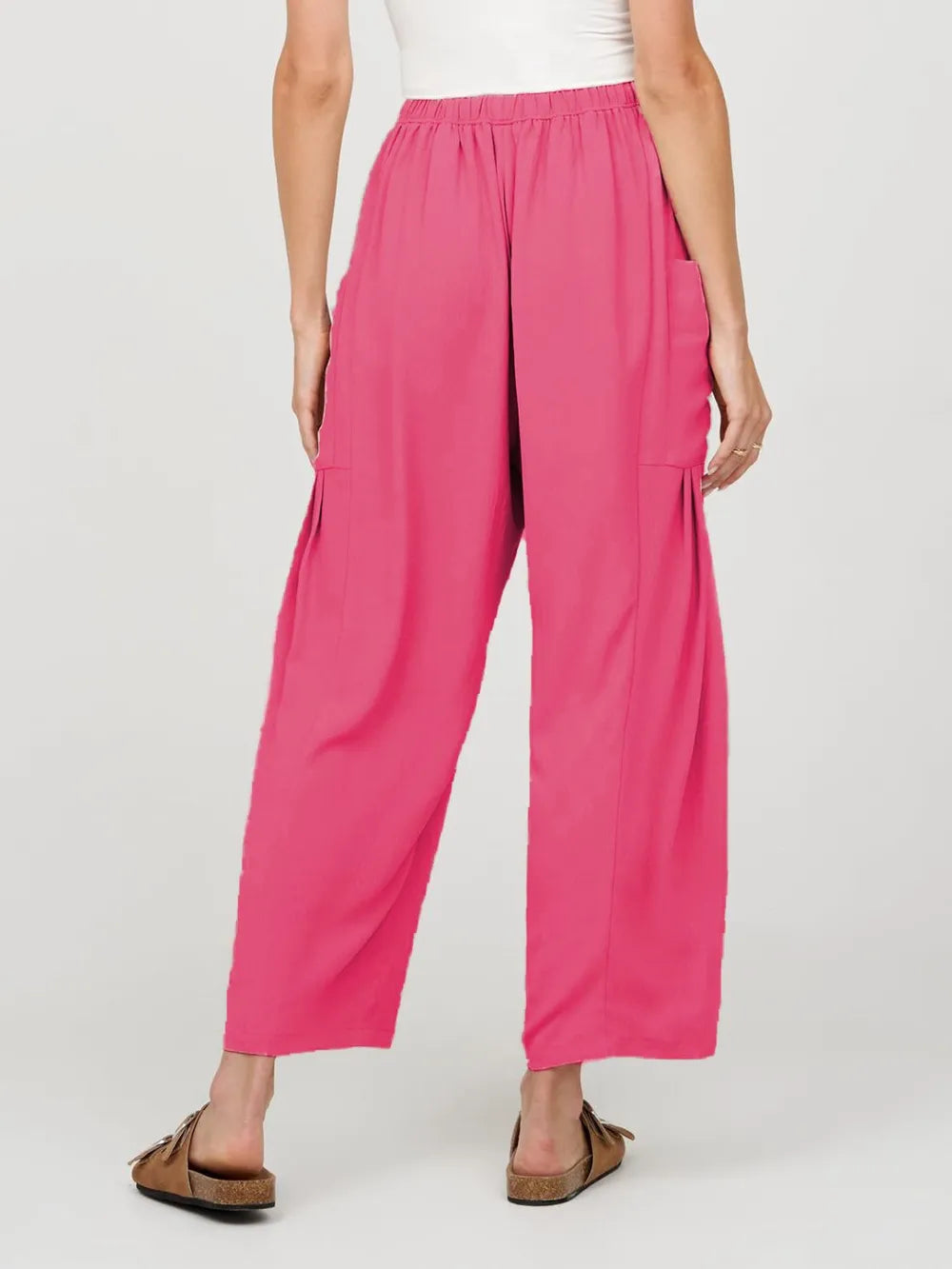 Full Size Wide Leg Pants with Pockets – Trendsi | ClozArt