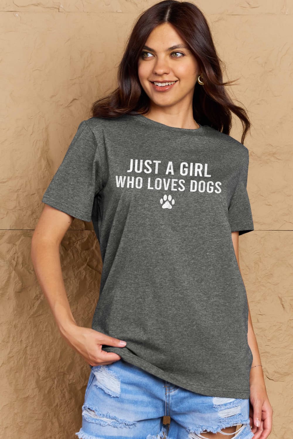 Simply Love Full Size Dog Paw Graphic Cotton T-Shirt – Trendsi | ClozArt