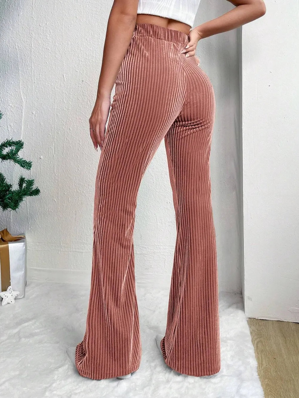 High Waist Flare Pants – Trendsi | ClozArt