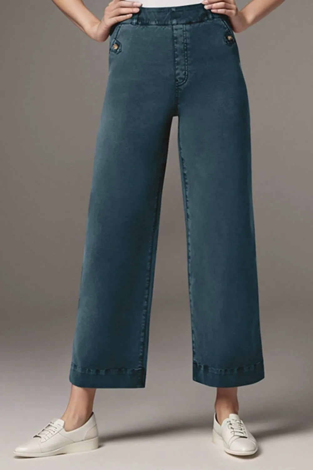 High Waist Jeans with Pockets – Trendsi | ClozArt