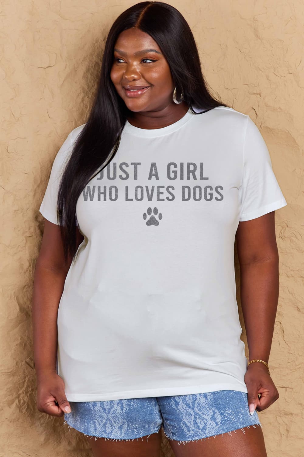 Simply Love Full Size Dog Paw Graphic Cotton T-Shirt – Trendsi | ClozArt
