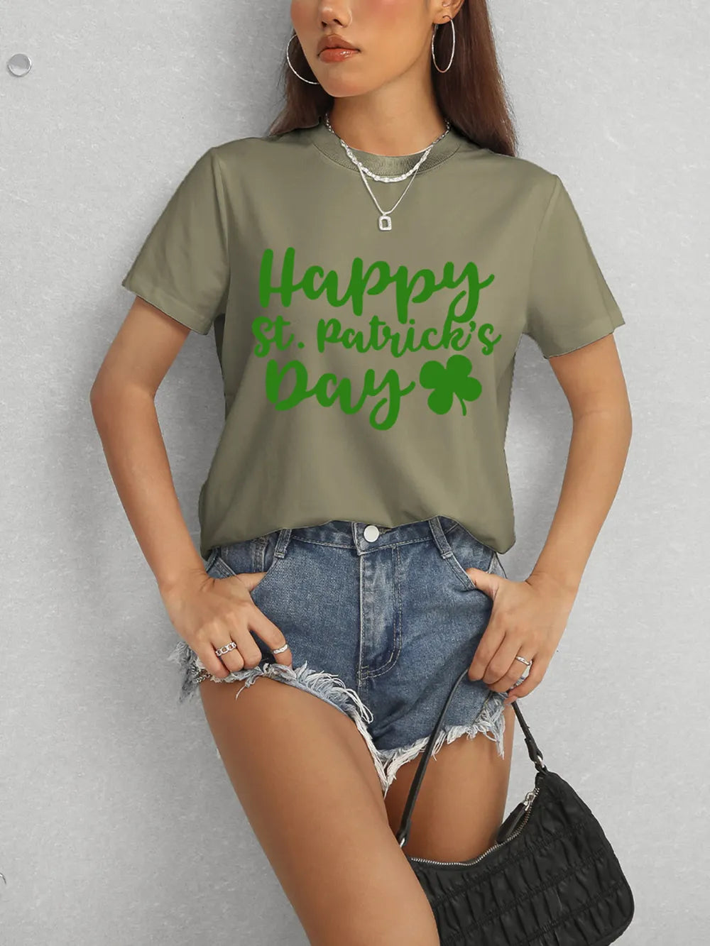 HAPPY ST. PATRICK'S DAY Short Sleeve T-Shirt – Trendsi | ClozArt