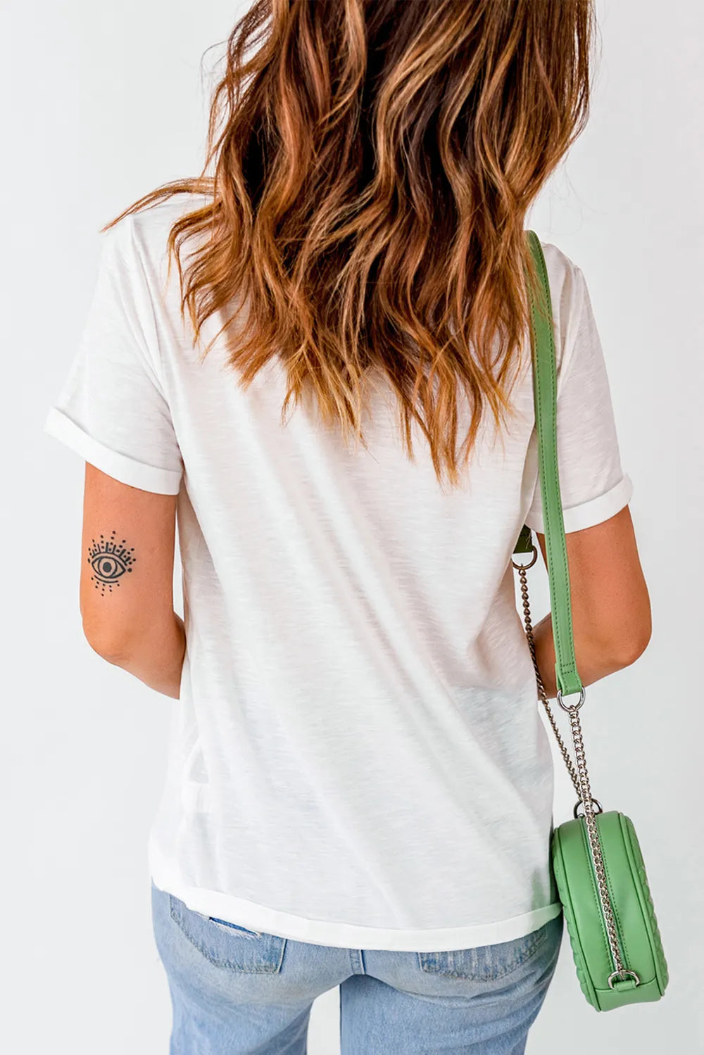 Letter Graphic Round Neck Short Sleeve T-Shirt – Trendsi | ClozArt