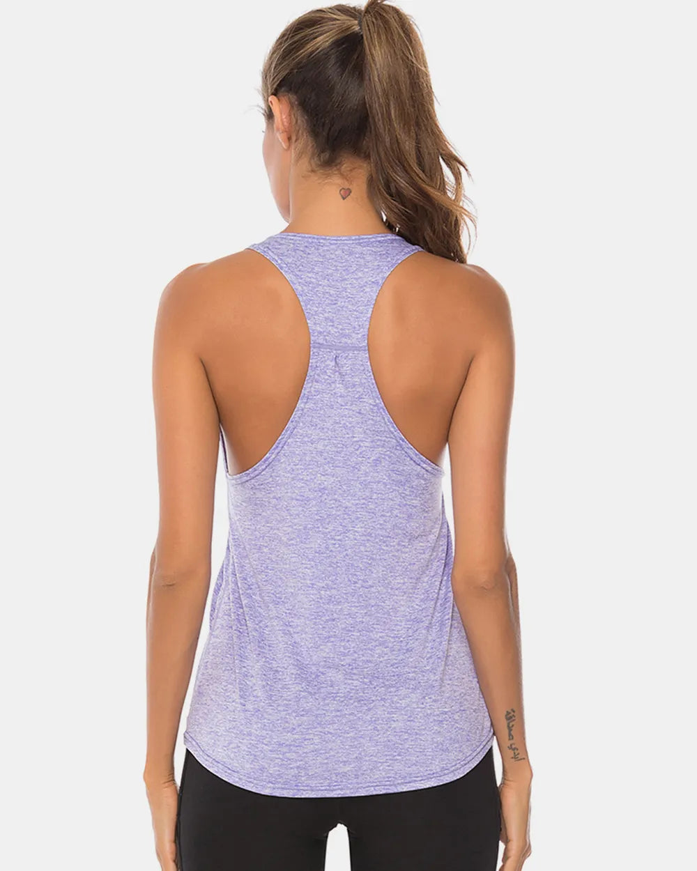 Full Size Scoop Neck Wide Strap Active Tank – Trendsi | ClozArt
