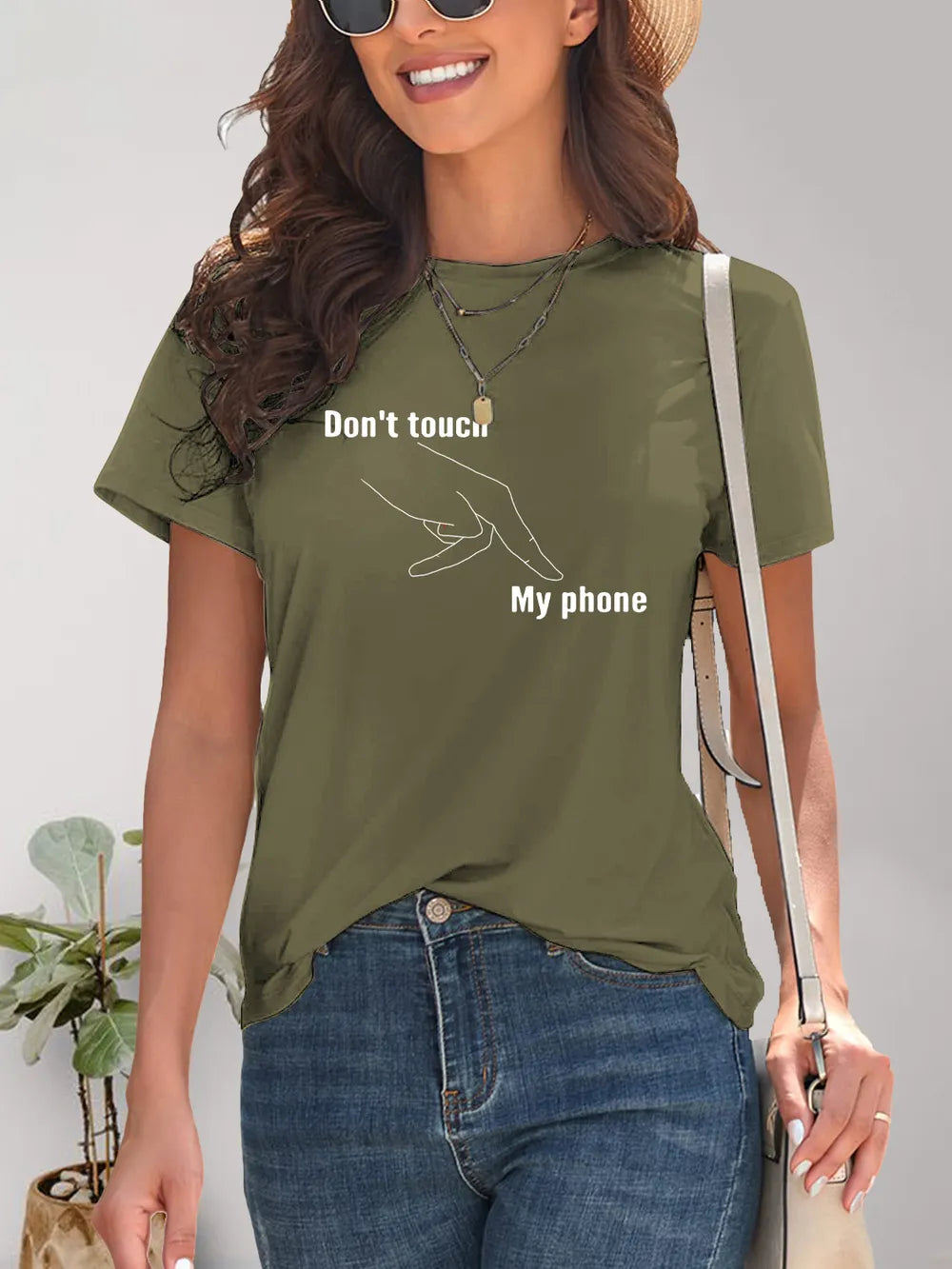 Graphic Round Neck Short Sleeve T-Shirt – Trendsi | ClozArt