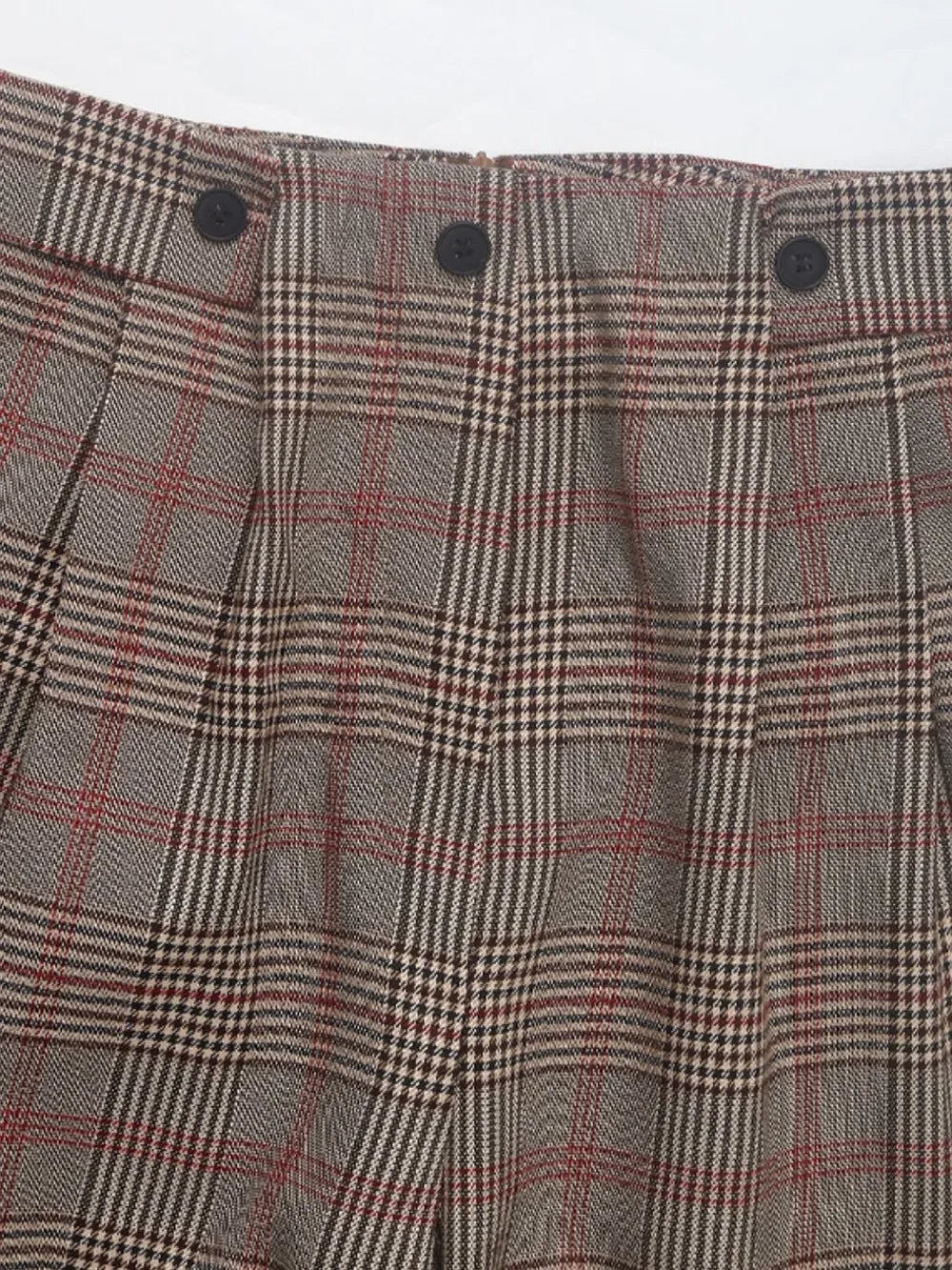 Perfee Plaid Straight Pants with Pockets – Trendsi | ClozArt