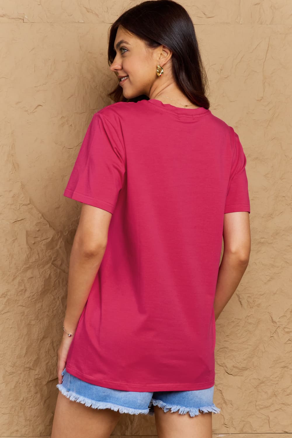 Simply Love Full Size CREATE HAPPINESS Graphic Cotton T-Shirt – Trendsi | ClozArt