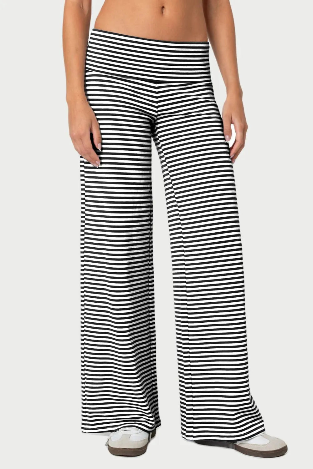 Striped Wide Leg Pants – Trendsi | ClozArt