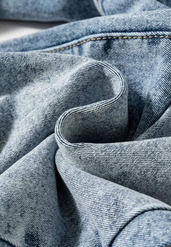 Washed Wide Leg Jeans with Pockets – Trendsi | ClozArt