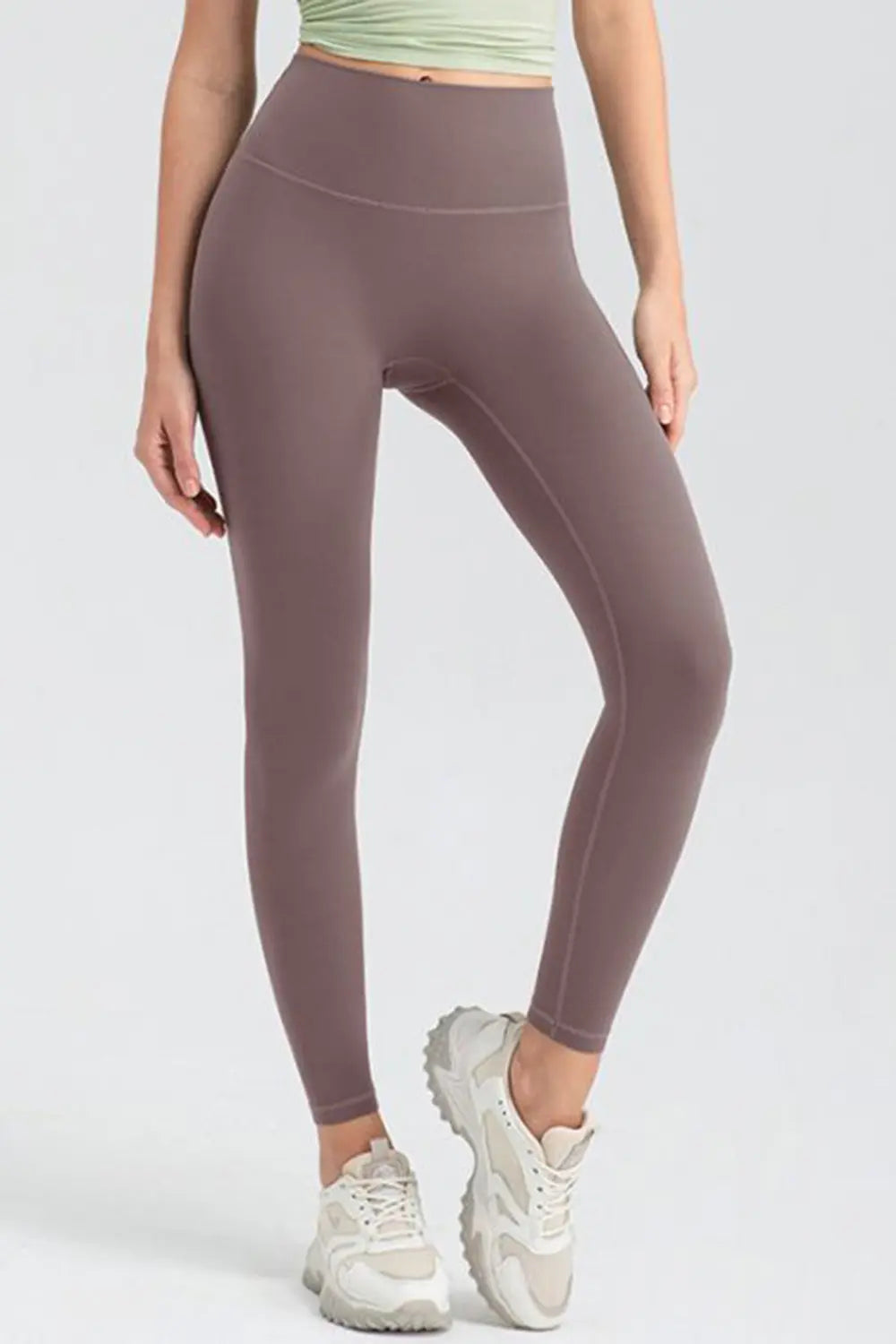 Wide Waistband High Waist Sport Leggings – Trendsi | ClozArt