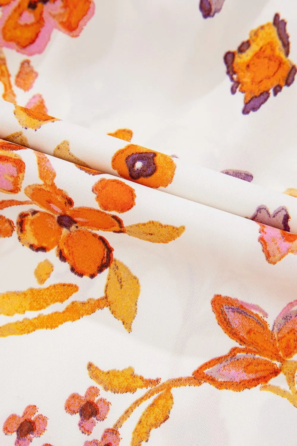 Printed Tie Neck Cap Sleeve Mini Dress – Trendsi | ClozArt