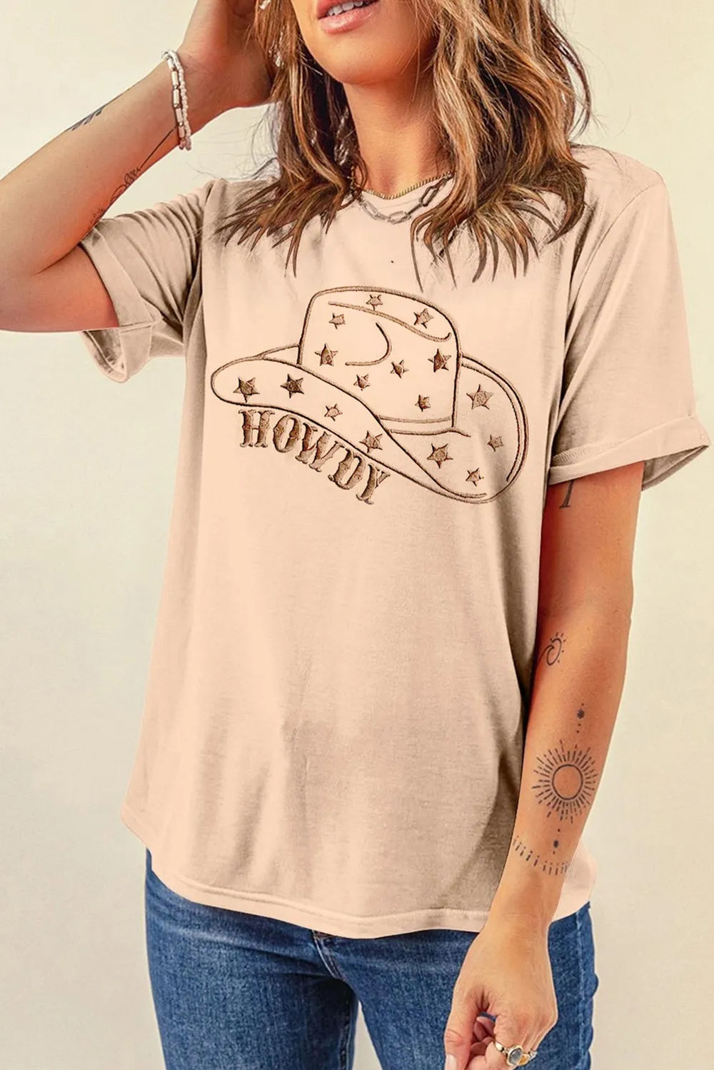 Hat Graphic Round Neck Short Sleeve T-Shirt – Trendsi | ClozArt