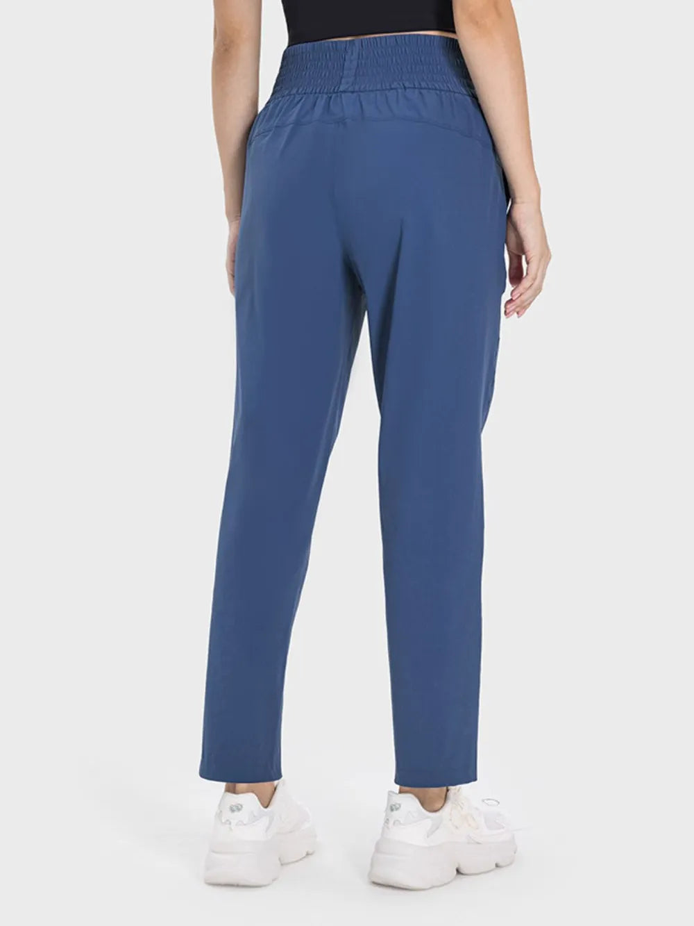 Millennia Pocketed High Waist Active Pants – Trendsi | ClozArt