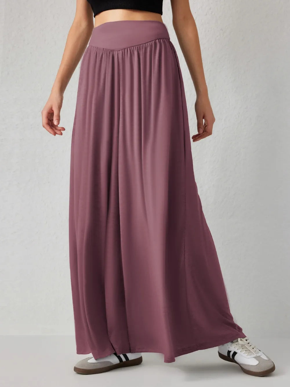 High Waist Wide Leg Pants – Trendsi | ClozArt