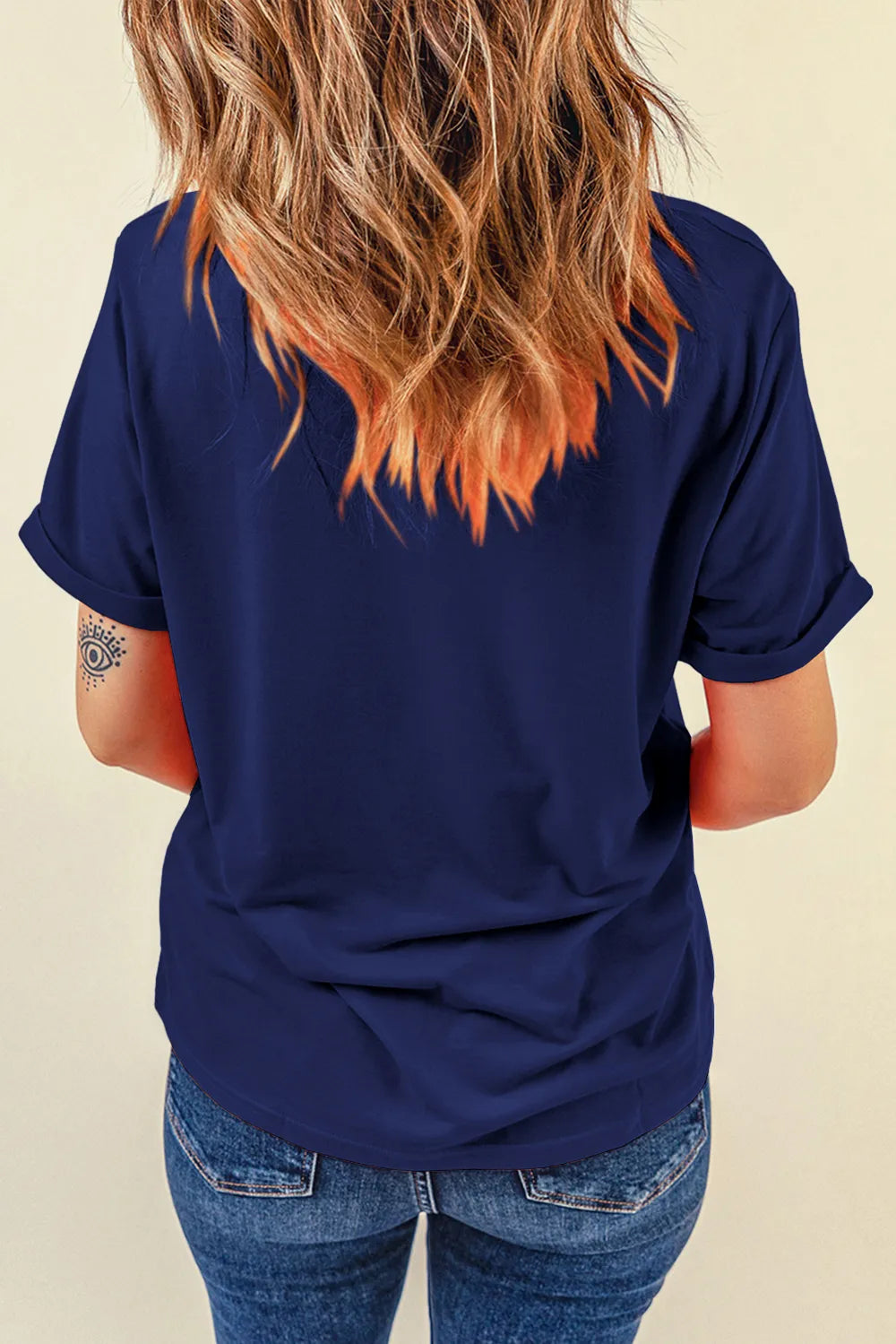 Bow Graphic Round Neck Short Sleeve T-Shirt – Trendsi | ClozArt