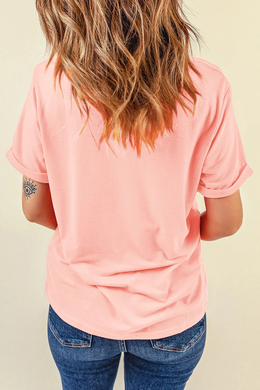 IN MY MAMA ERA Round Neck T-Shirt – Trendsi | ClozArt