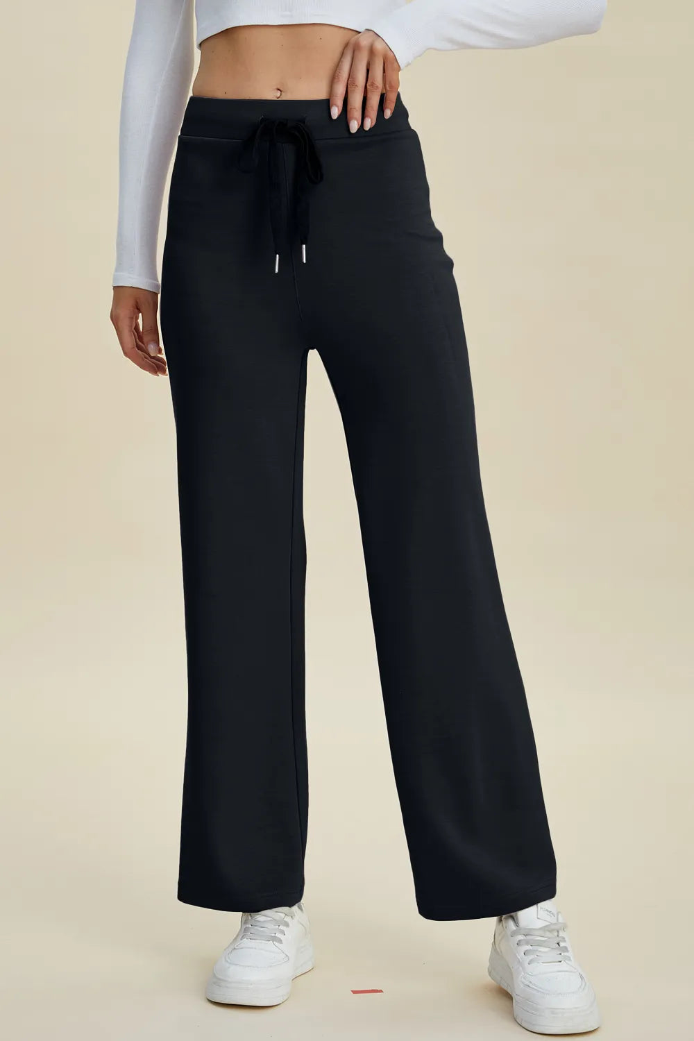 Basic Bae Full Size Air Scuba Drawstring Wide Leg Pants – Trendsi | ClozArt