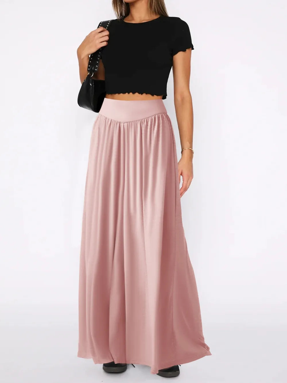 High Waist Wide Leg Pants – Trendsi | ClozArt