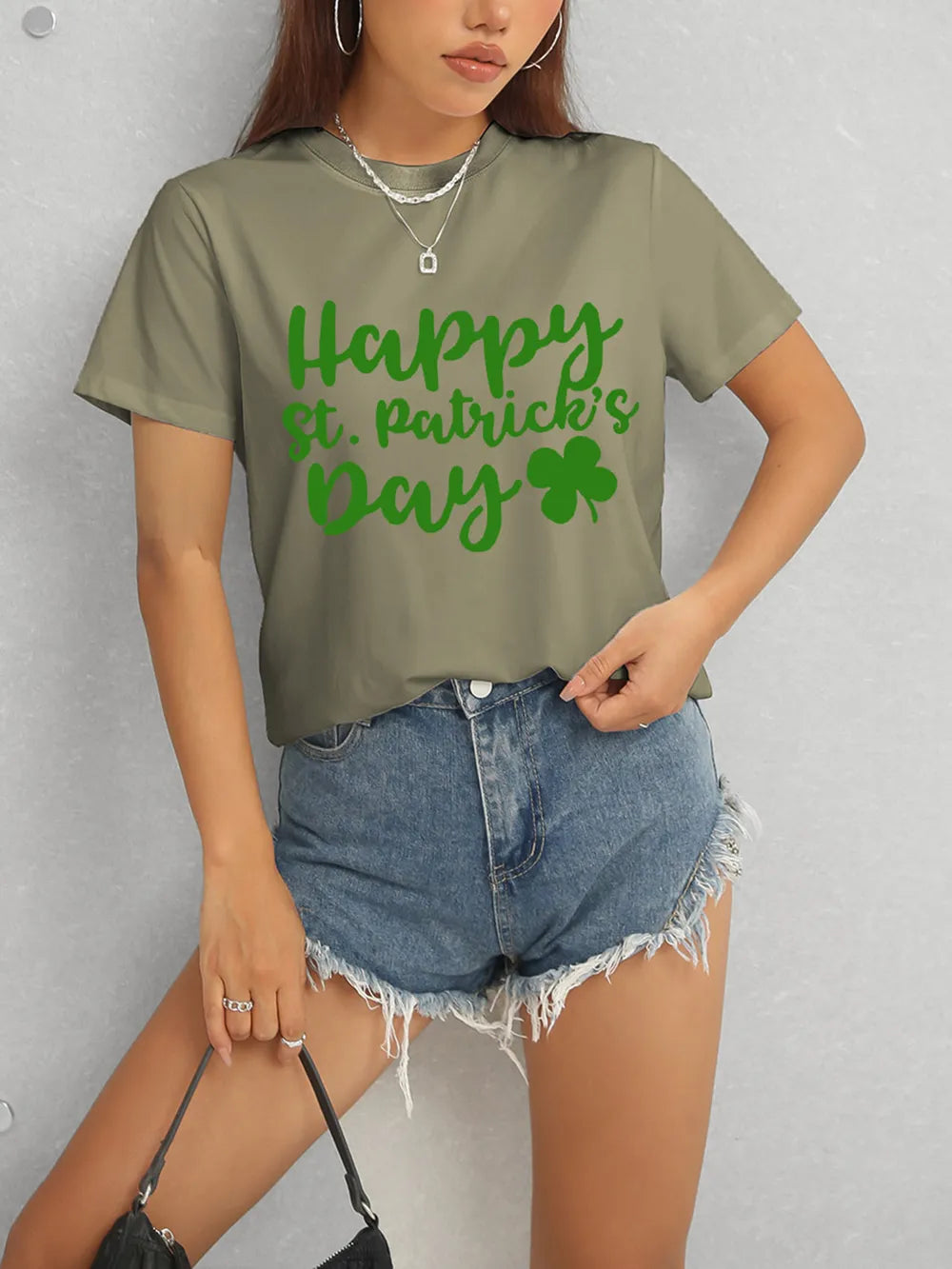 HAPPY ST. PATRICK'S DAY Short Sleeve T-Shirt – Trendsi | ClozArt
