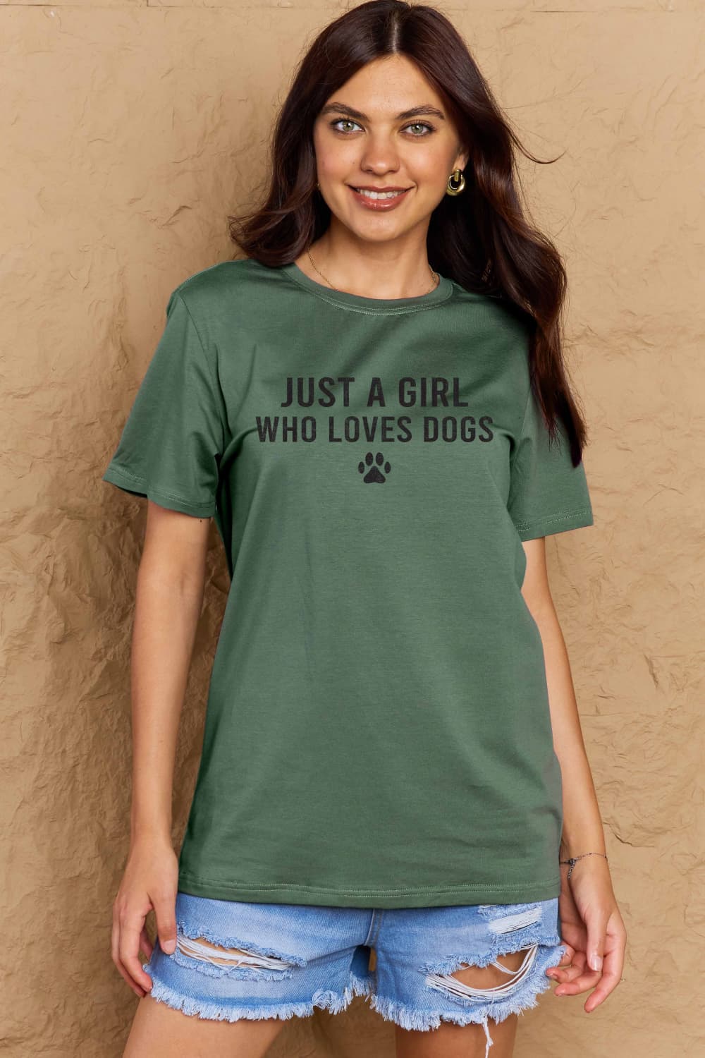 Simply Love Full Size Dog Paw Graphic Cotton T-Shirt – Trendsi | ClozArt