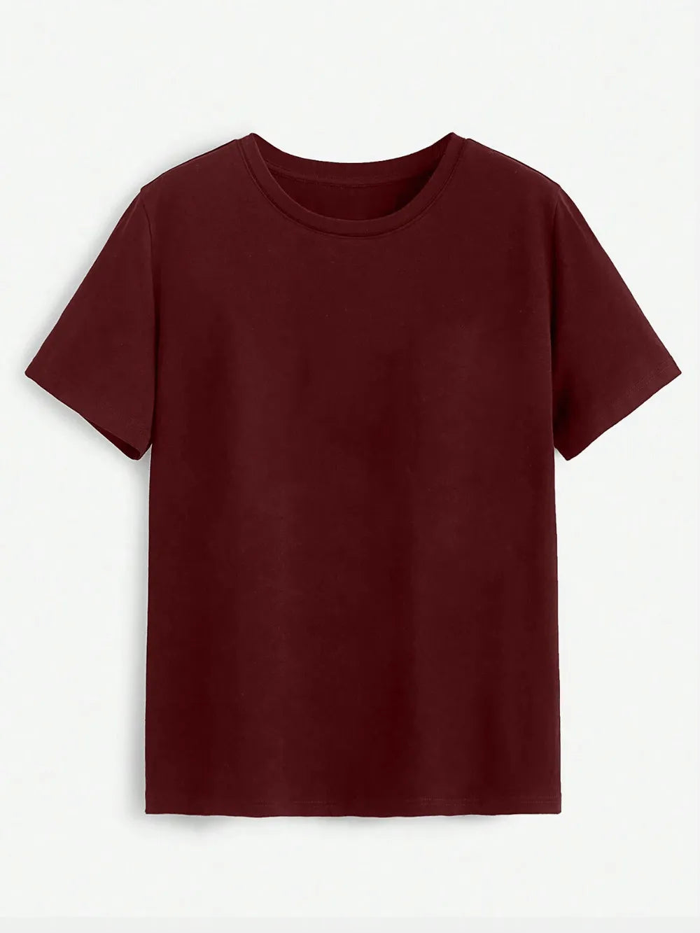 Rose Round Neck Short Sleeve T-Shirt – Trendsi | ClozArt