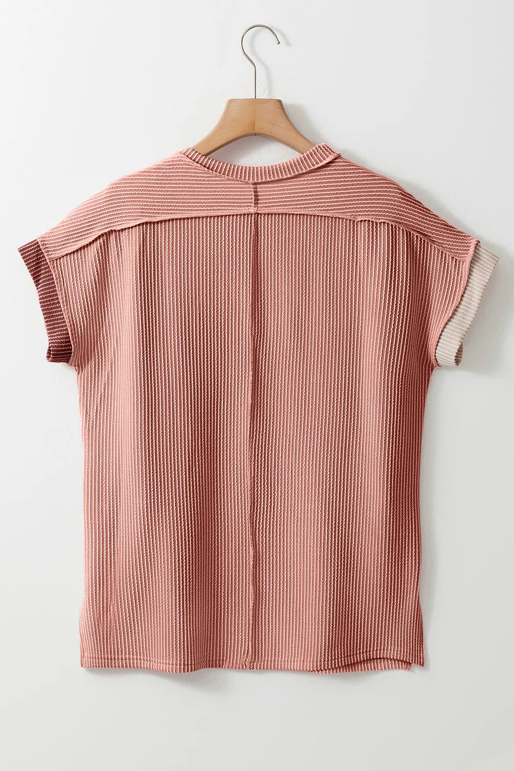 Color Block Round Neck Short Sleeve T-Shirt – Trendsi | ClozArt