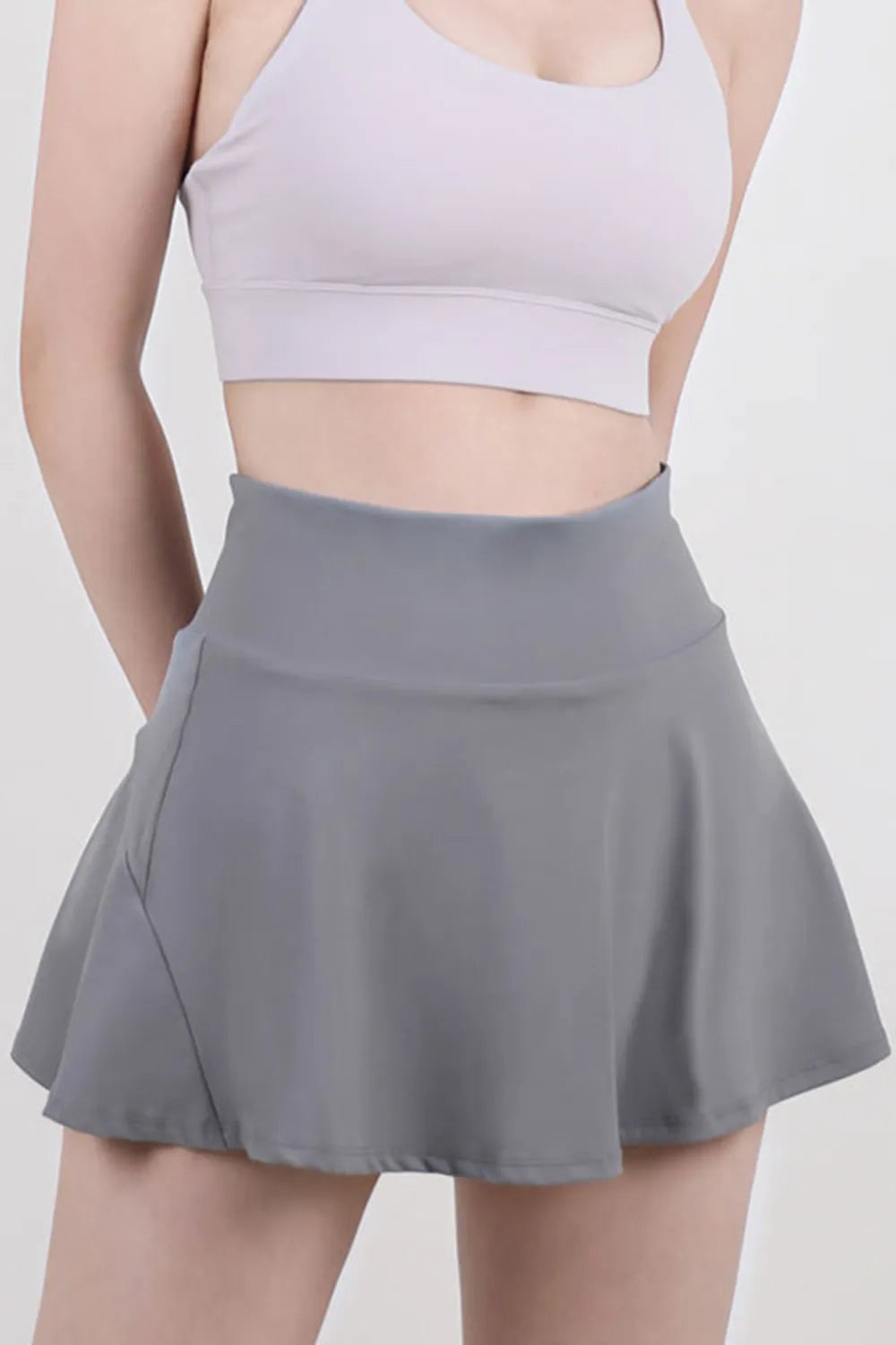 High Waist Pleated Active Skirt – Trendsi | ClozArt