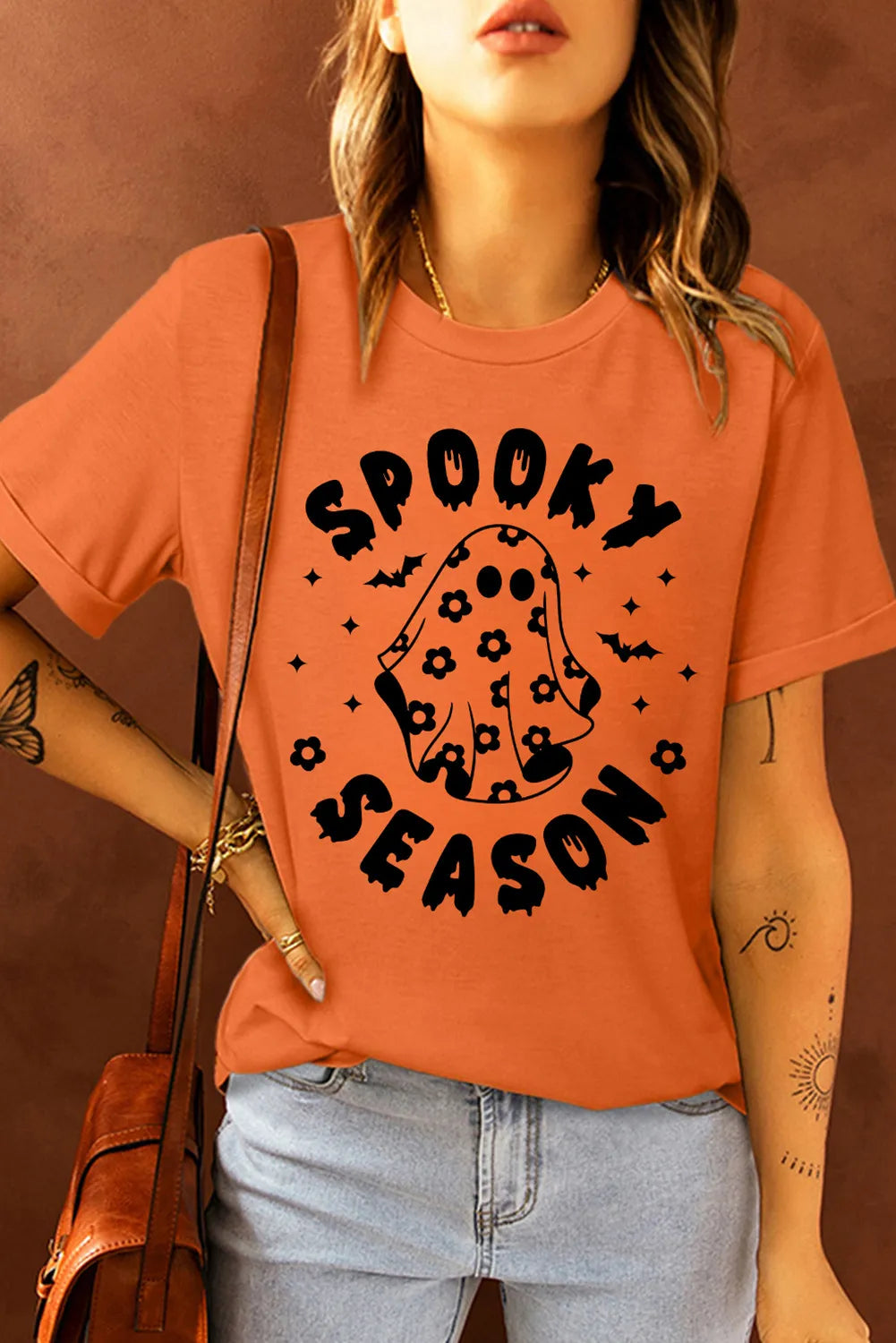 Graphic Round Neck Short Sleeve T-Shirt – Trendsi | ClozArt