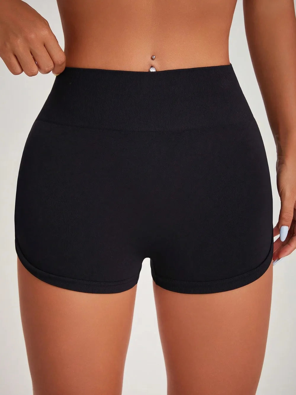 High Waist Active Shorts – Trendsi | ClozArt