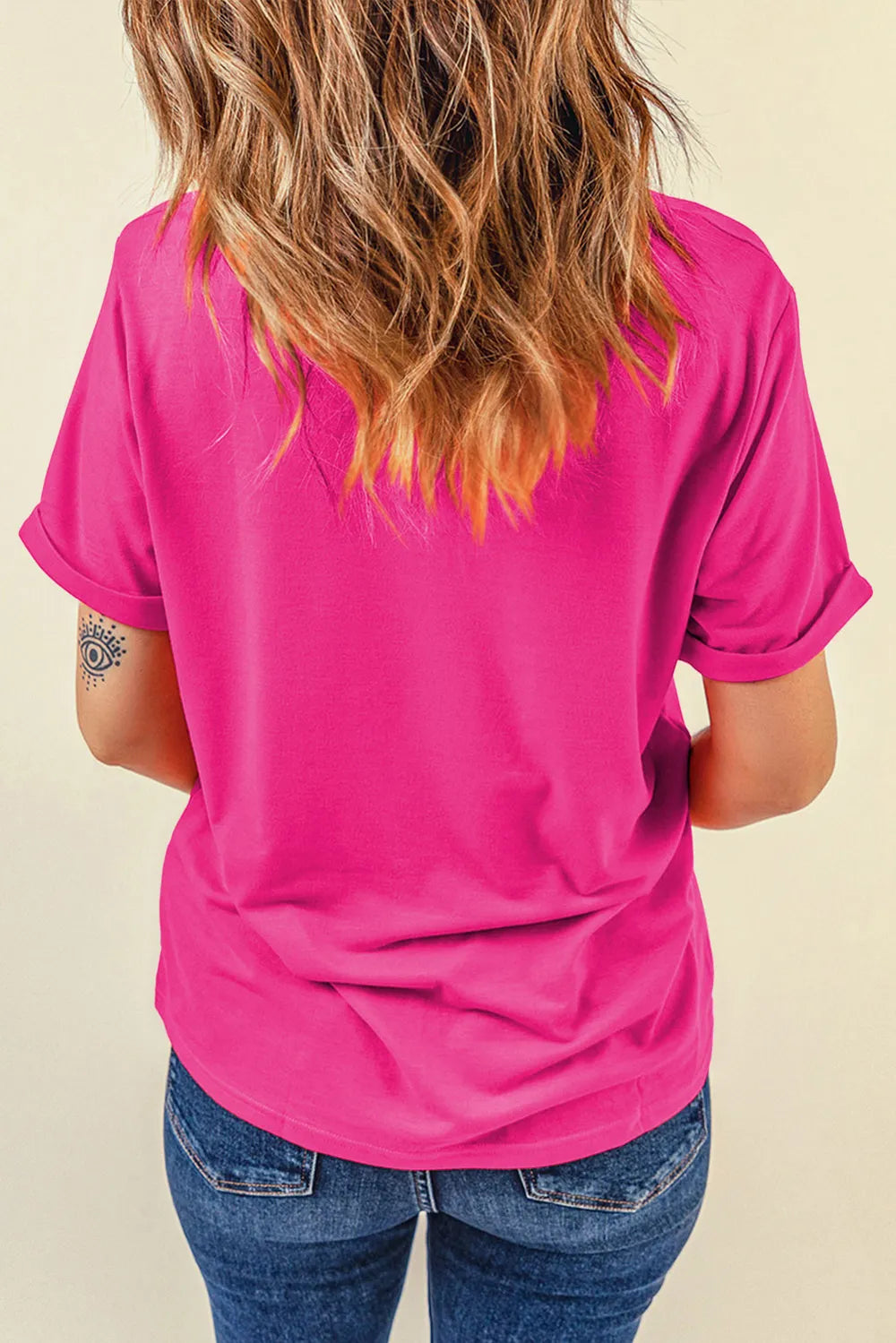 Graphic Round Neck Short Sleeve T-Shirt – Trendsi | ClozArt