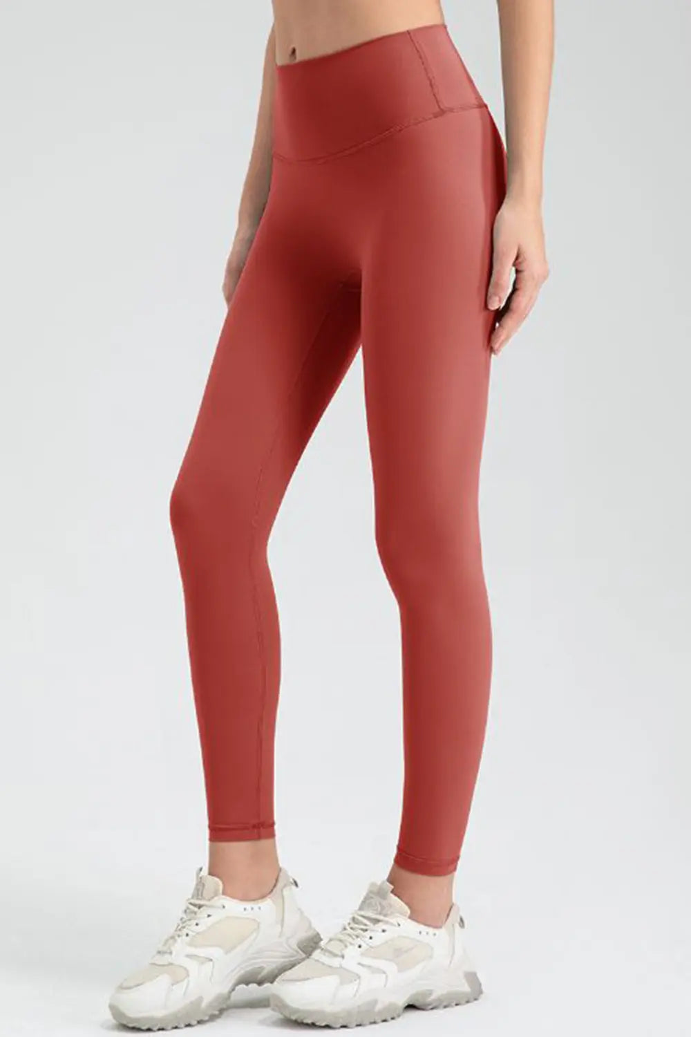 Wide Waistband Sport Leggings – Trendsi | ClozArt