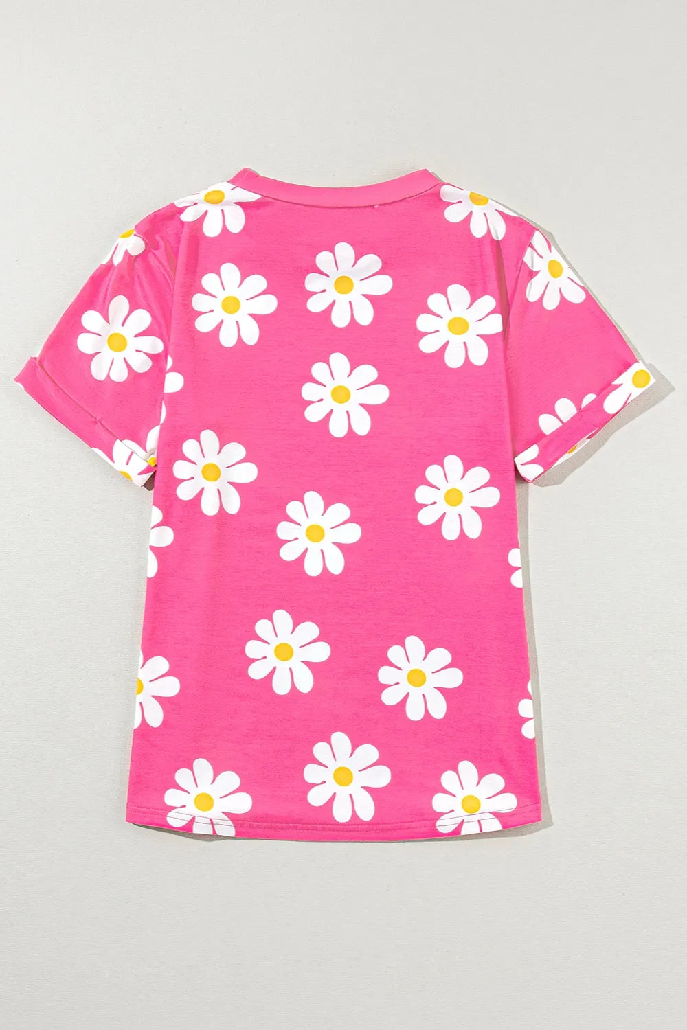 Printed Round Neck Short Sleeve T-Shirt – Trendsi | ClozArt