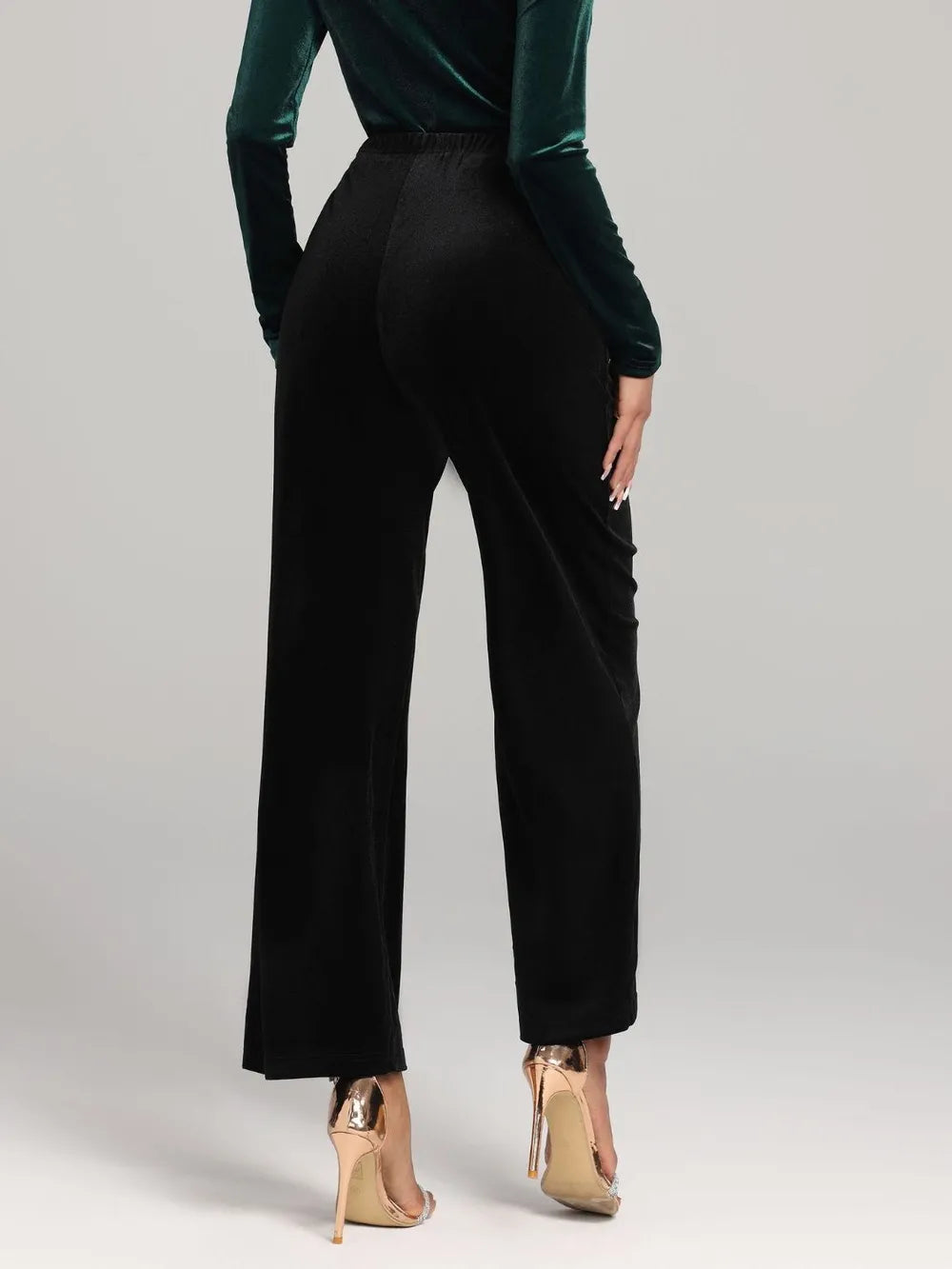 High Waist Wide Leg Pants – Trendsi | ClozArt