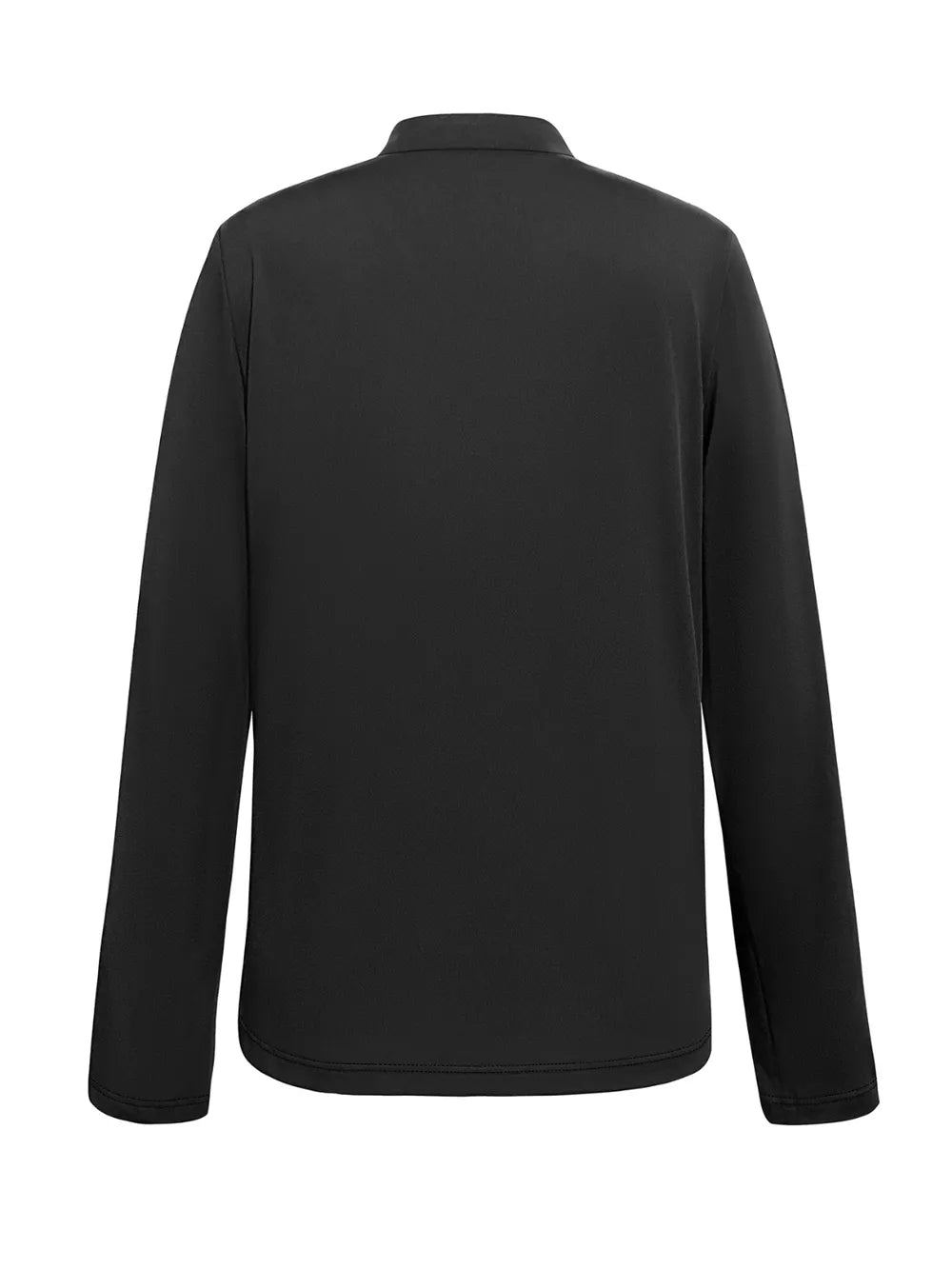 Decorative Button Notched Long Sleeve T-Shirt – Trendsi | ClozArt