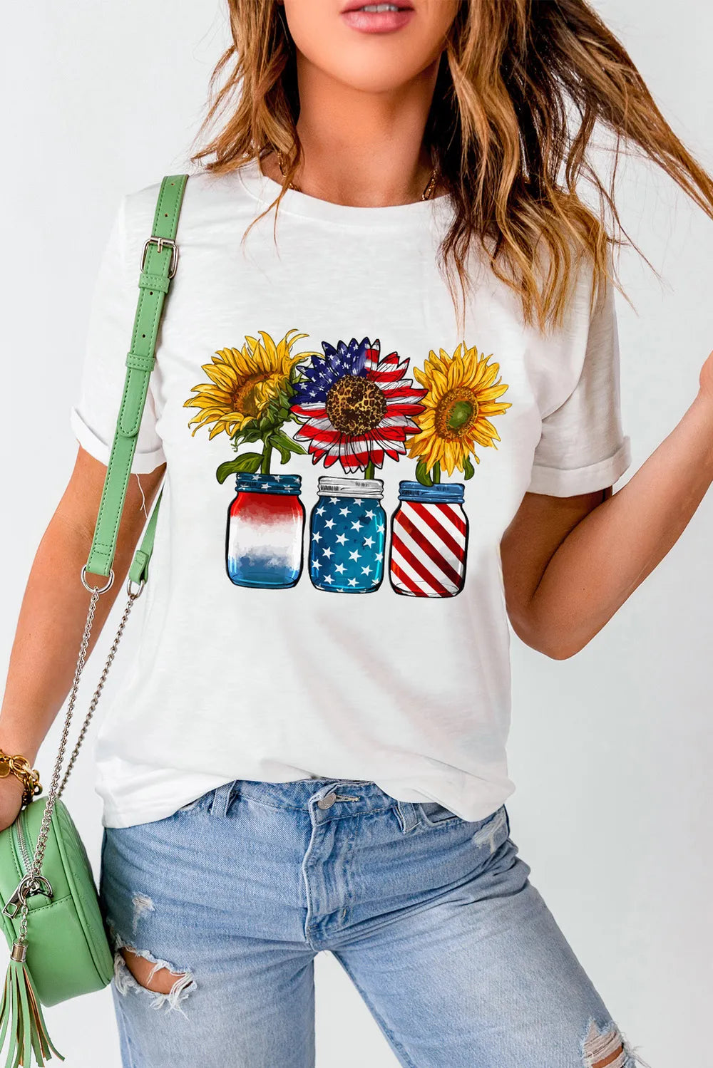 Graphic Round Neck Short Sleeve T-Shirt – Trendsi | ClozArt