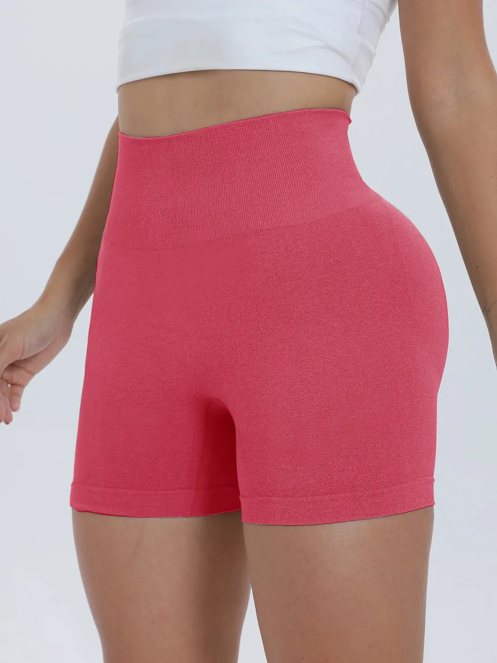 High Waist Active Shorts – Trendsi | ClozArt