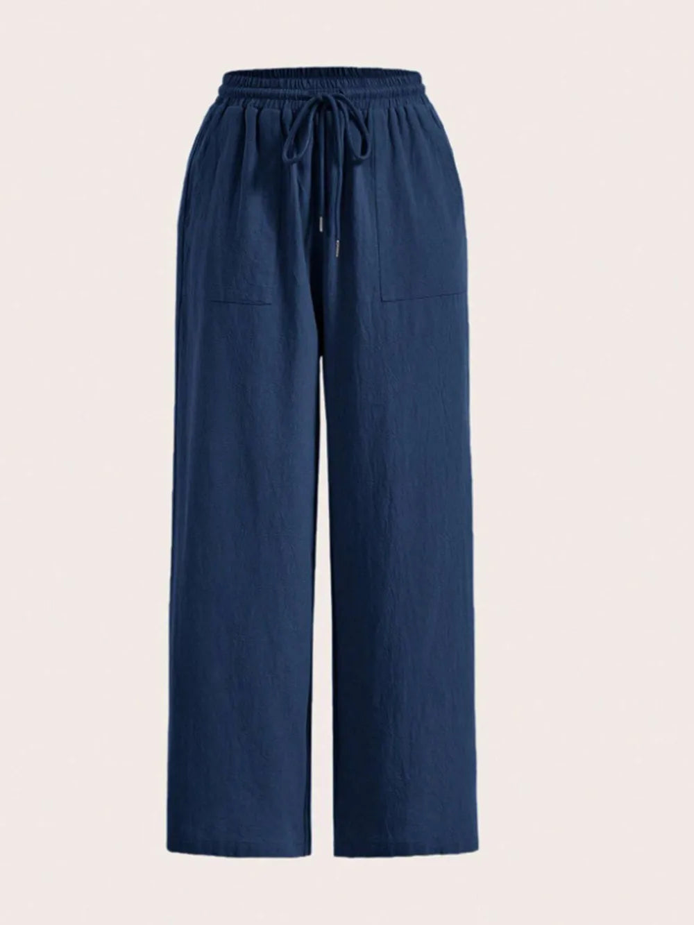 Drawstring Wide Leg Pants – Trendsi | ClozArt