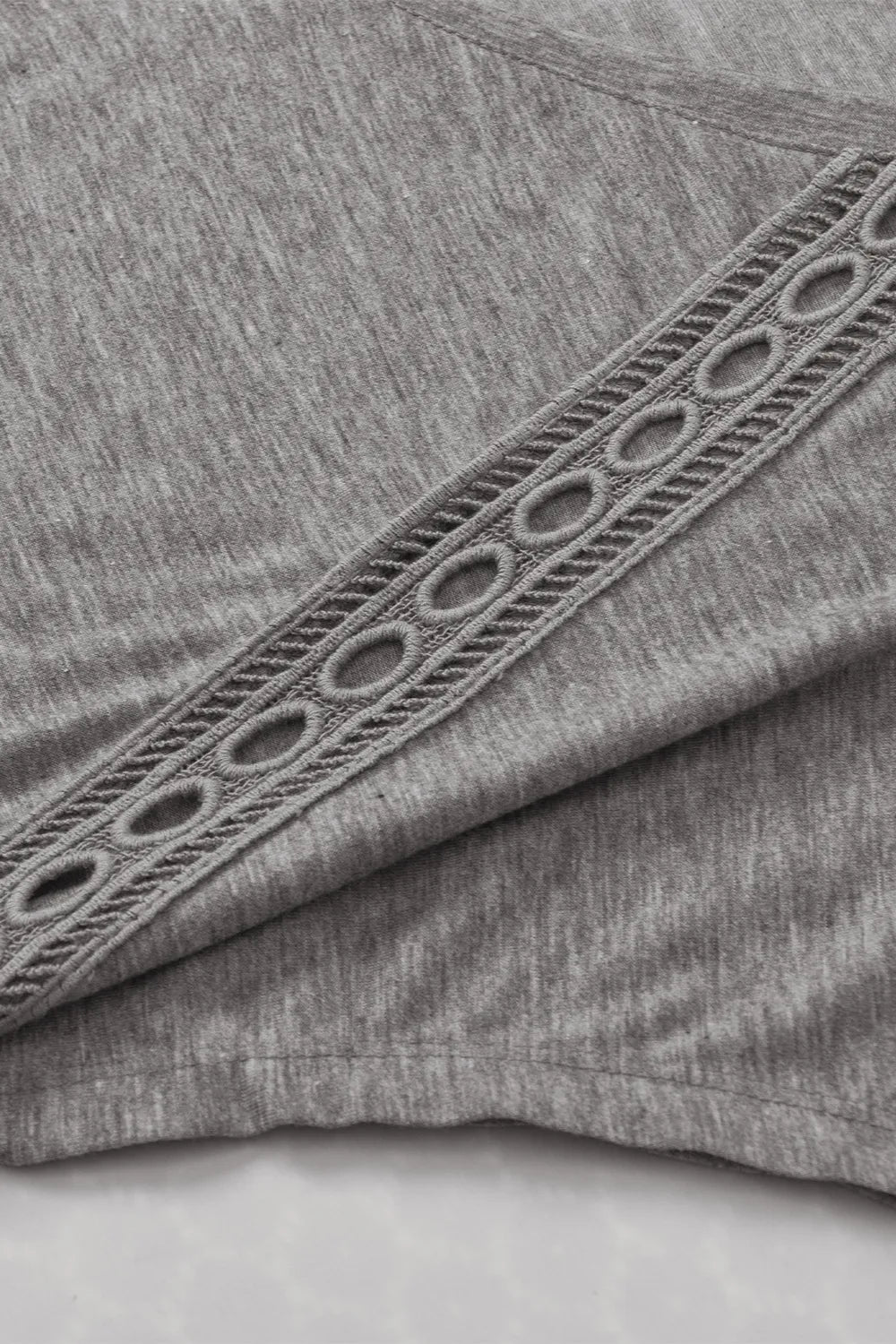 Heathered V-Neck Short Sleeve T-Shirt – Trendsi | ClozArt