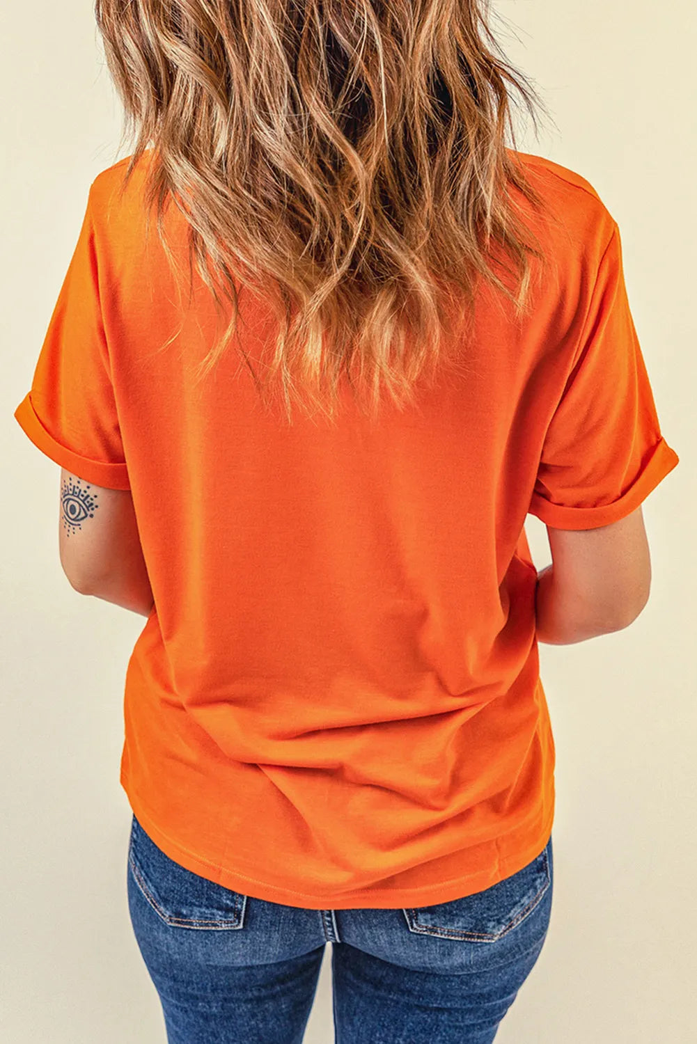 Letter Graphic Round Neck Short Sleeve T-Shirt – Trendsi | ClozArt