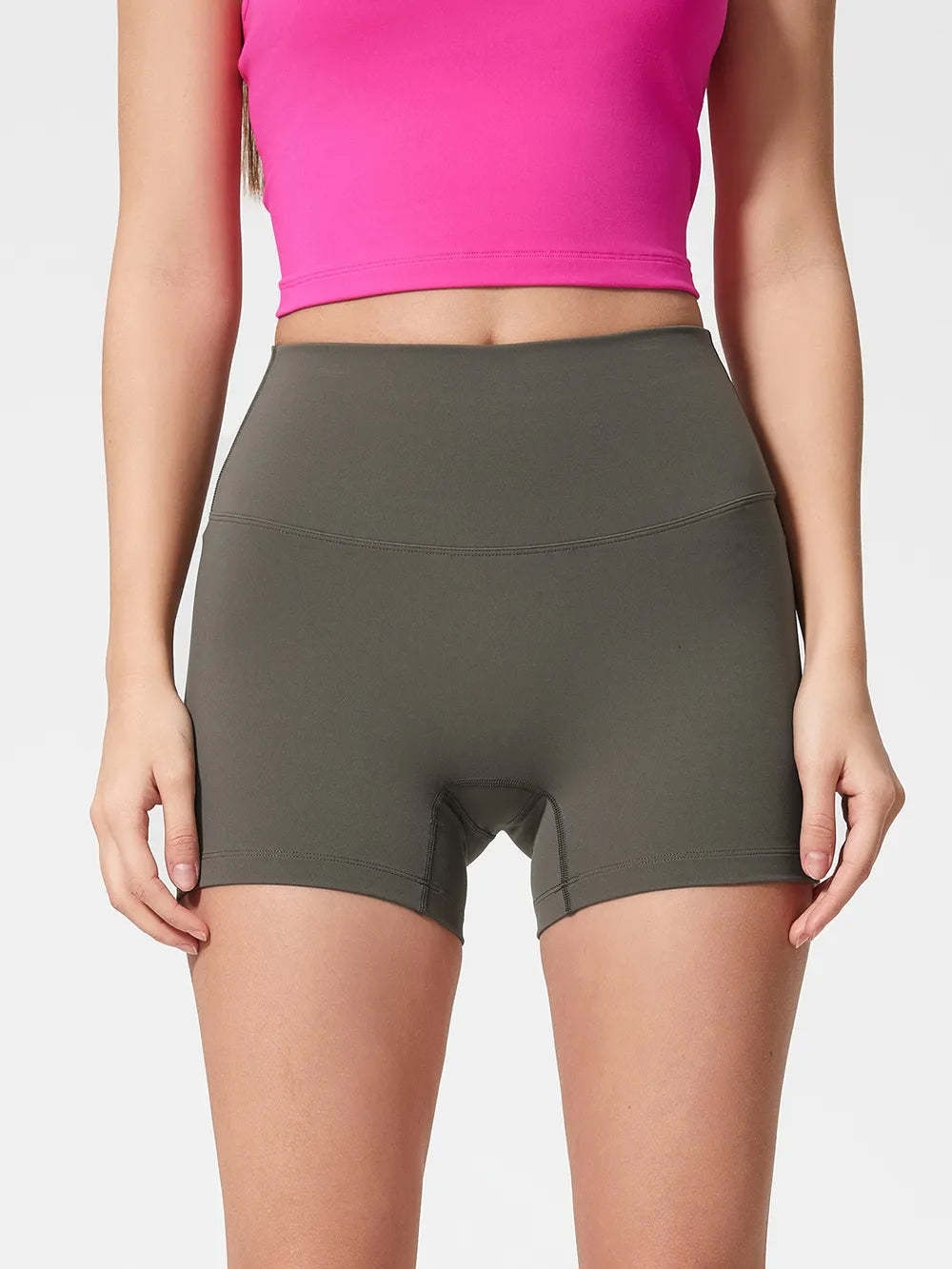 Millennia High Waist Active Shorts – Trendsi | ClozArt