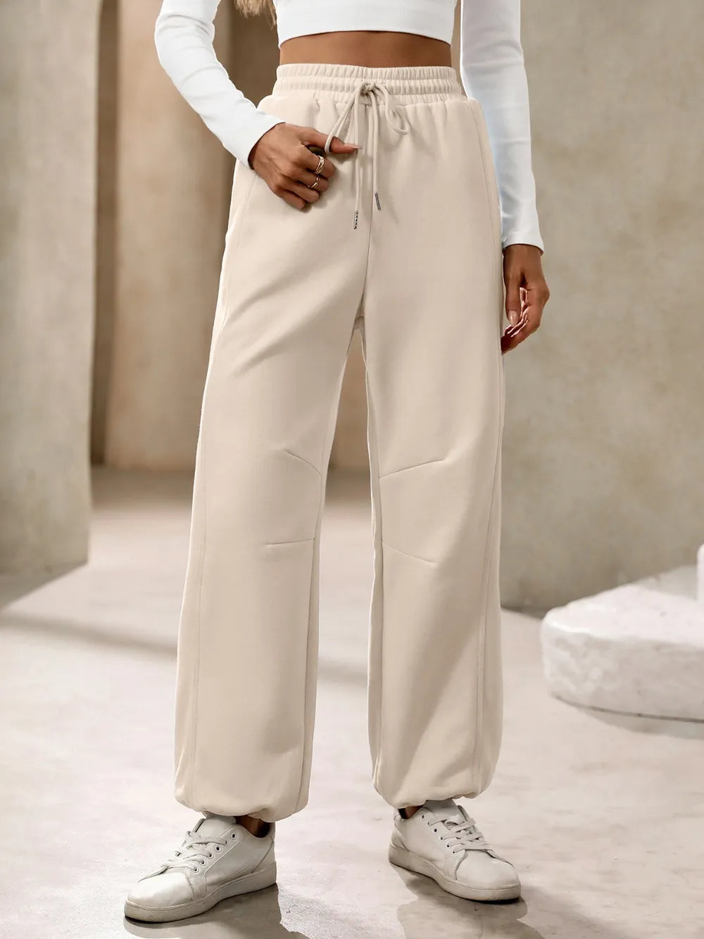 Ivy Lane Drawstring Joggers with Pockets – Trendsi | ClozArt