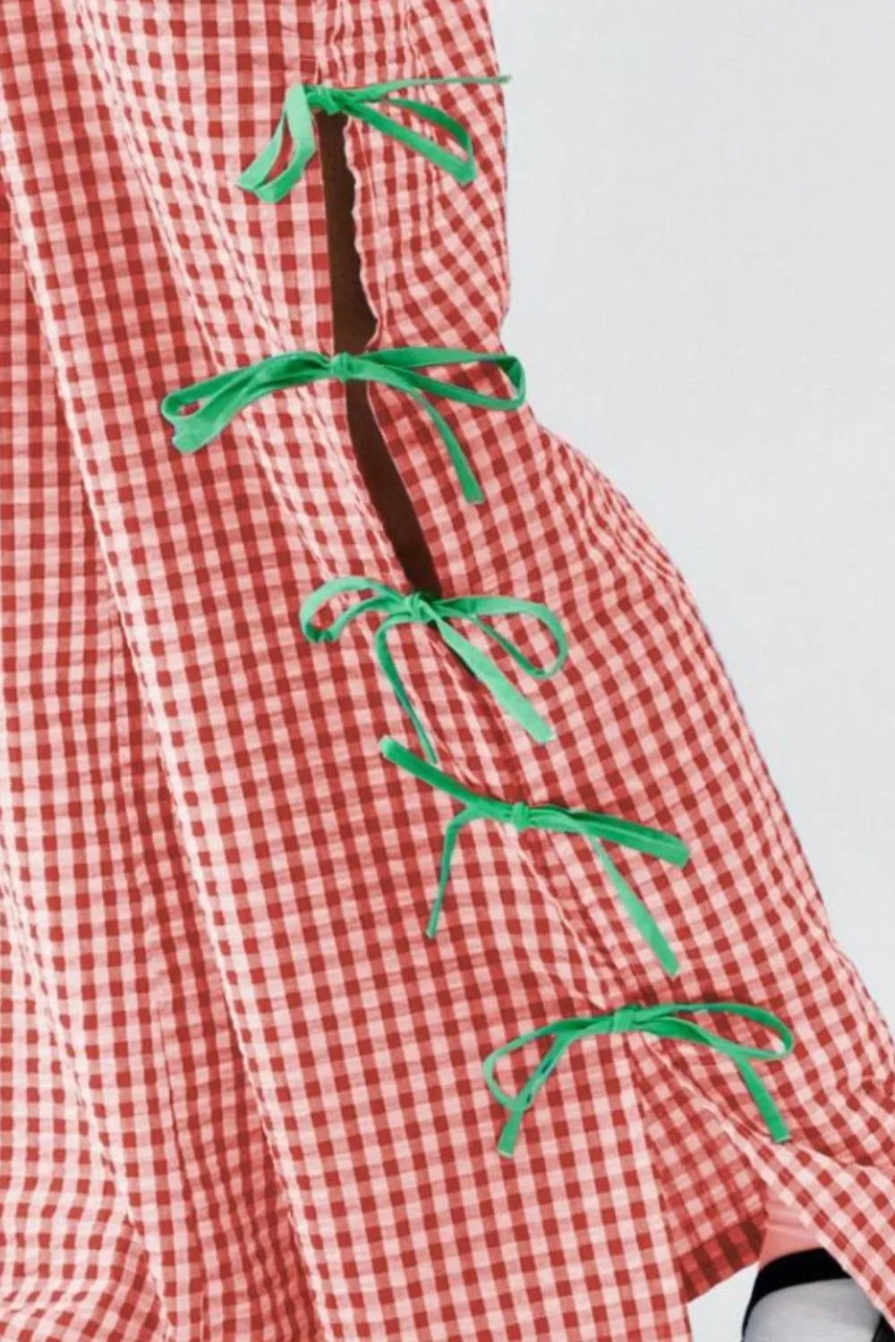 Side Tied Plaid Pants – Trendsi | ClozArt