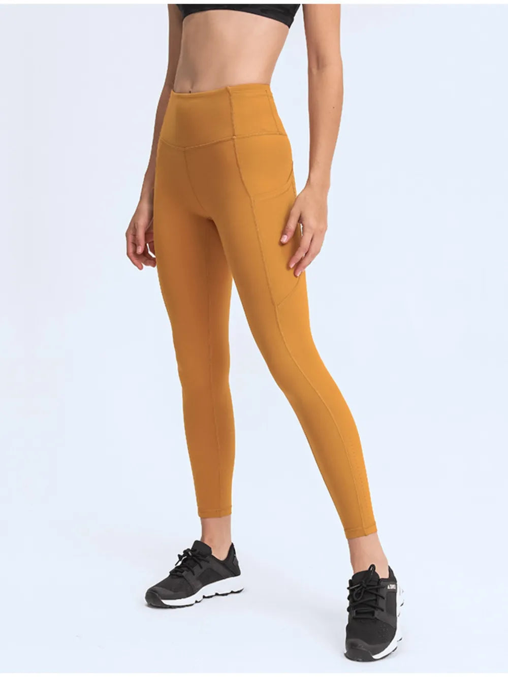 Millennia Wide Waistband Leggings with Pockets – Trendsi | ClozArt
