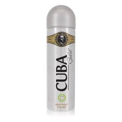 Cuba Gold Deodorant Spray (unboxed) By Fragluxe – Fragluxe | ClozArt